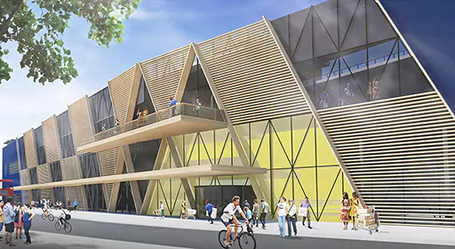 Farrat Thermal Breaks als Wärmedämmung für das neue IKEA-Einrichtungshaus in Greenwich, das als führend in Sachen Nachhaltigkeit gilt