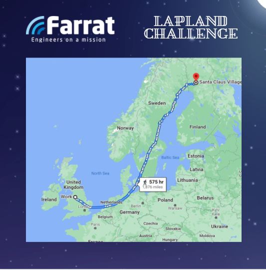 Rückkehr nach Lappland: Auf einer Mission, um vor Weihnachten Spenden für wohltätige Zwecke zu sammeln