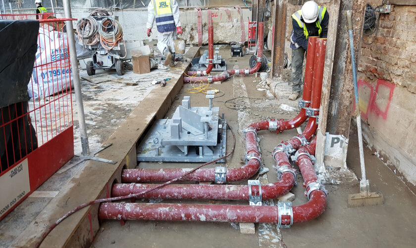 Zone 4 Capping Beam Farrat 1 way Shear Key